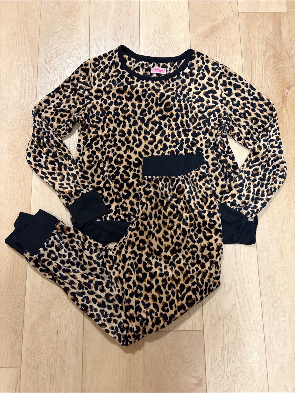 Kate Spade Leopard Print Pyjama Set, sz S